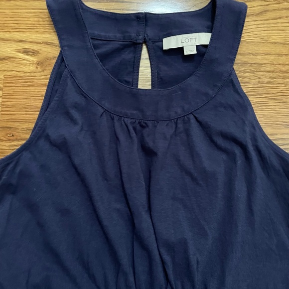 Loft Navy Dress, Size S - Picture 3 of 6